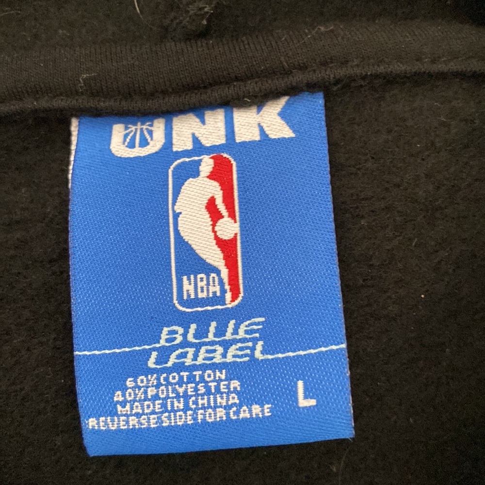 NBA Black and Blue Timberwolves Hoodie - Picture 5 of 5